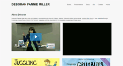Desktop Screenshot of deborahfmiller.com