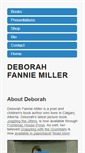 Mobile Screenshot of deborahfmiller.com